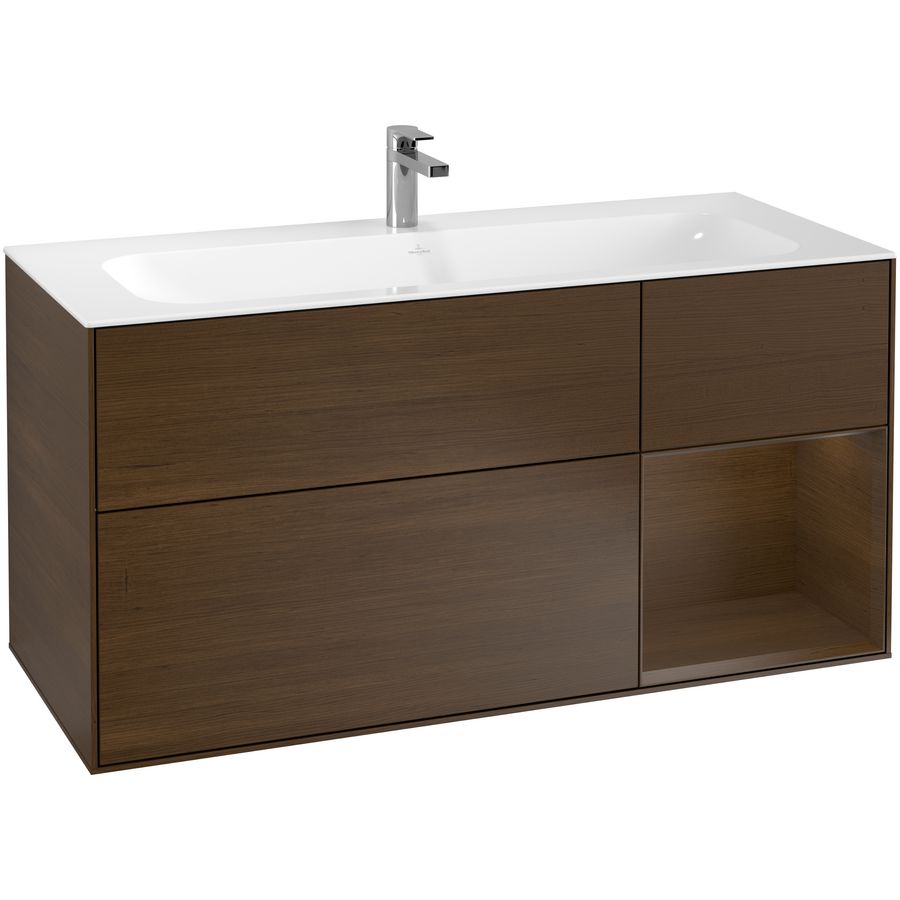 Wastafelonderkast Finion 1196x591x498mm W.Veneer F070GNGN