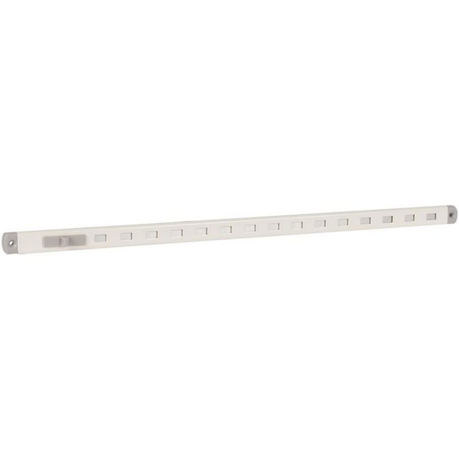 ALU gleufluchtrooster "P" 294x20mm wit