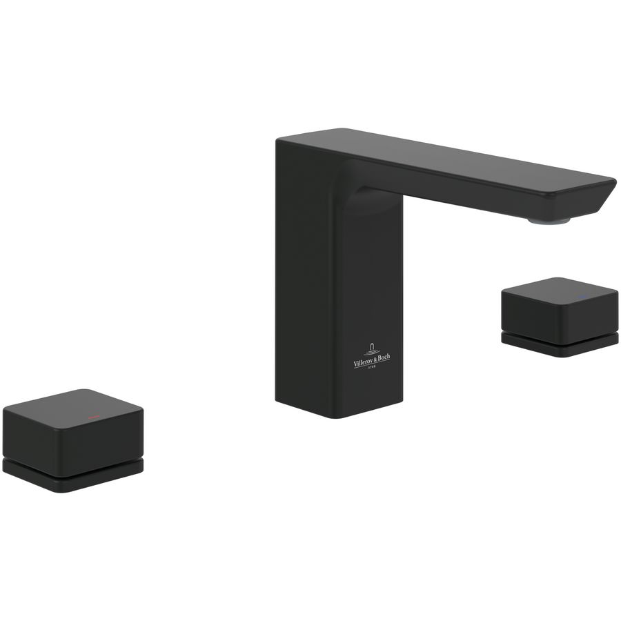 Driegats wastafelkraan Subway 3.0 Matt Black