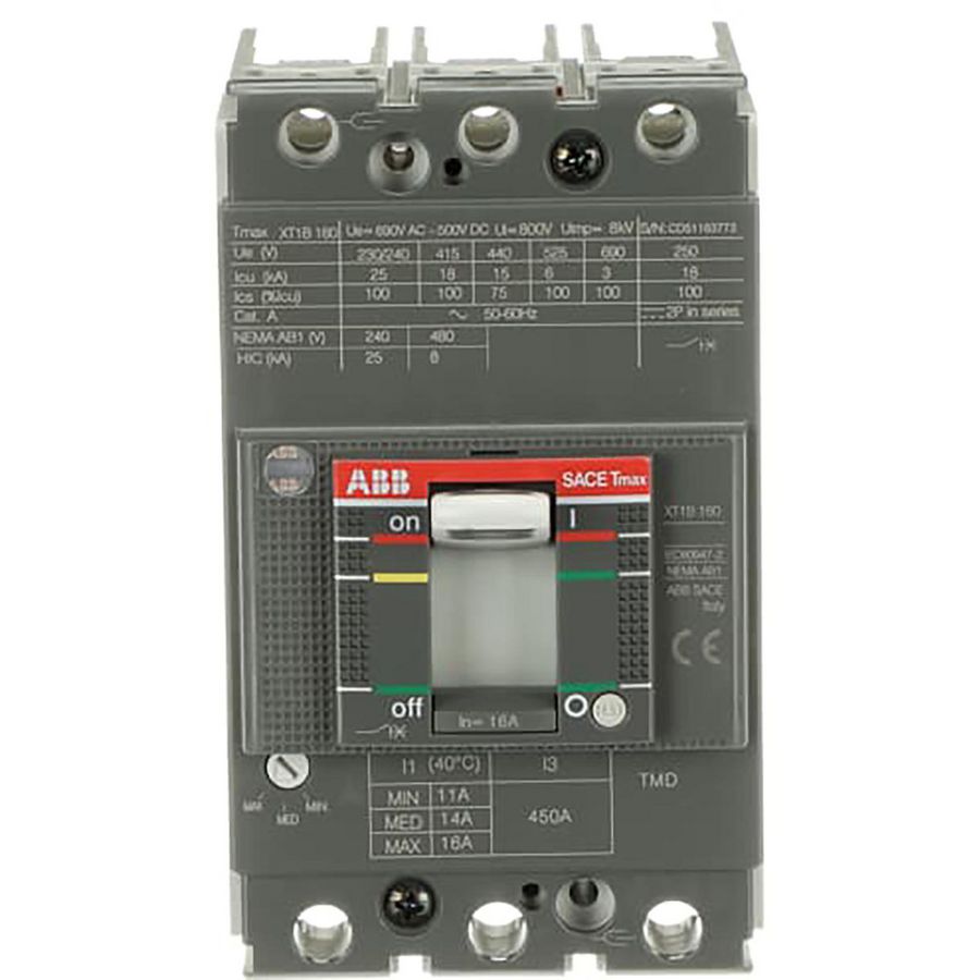 Vermogensautomaat 1SDA066799R1 XT1B 160/16 T 1SDX001528R1