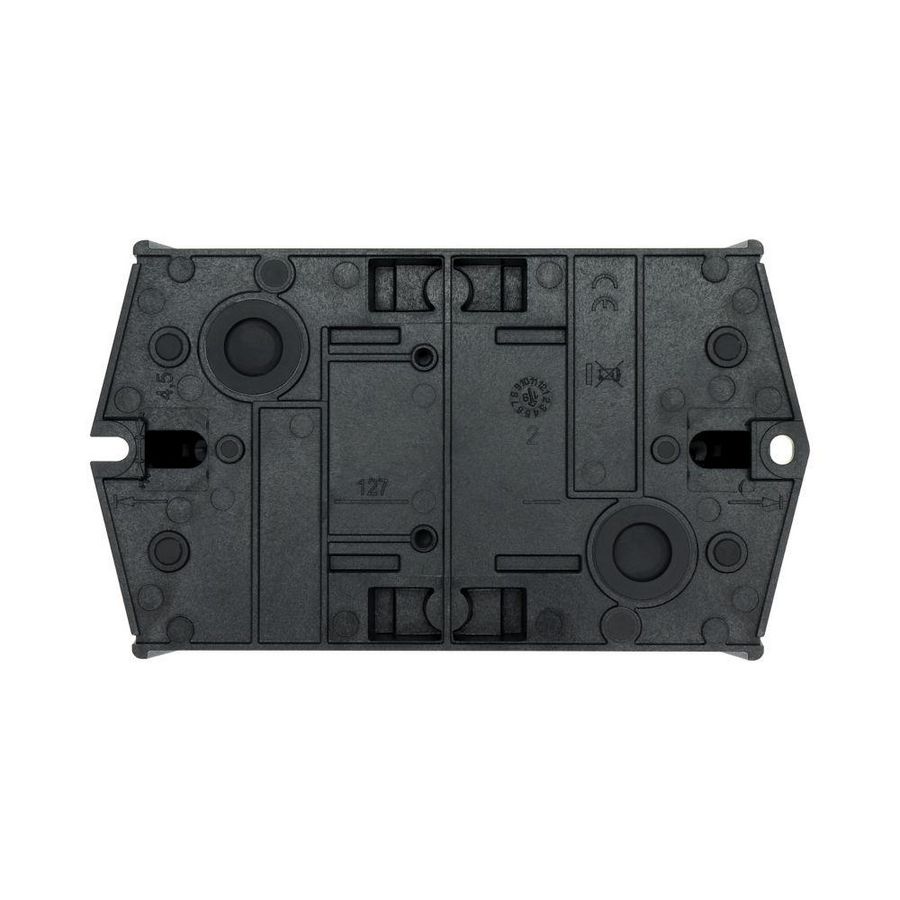 Hoofdschakelaar 4-polig 20A Nood-Uit-functie 90° opbouw