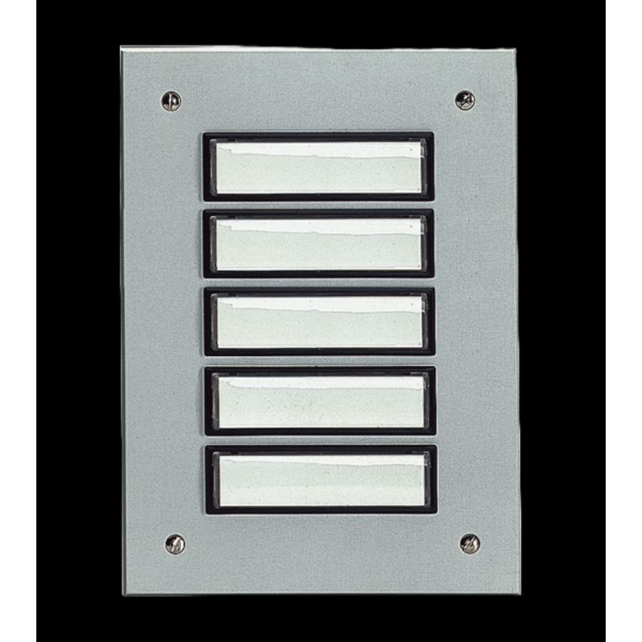Etageplaat Aluminium inbouw 5-voudig weersbestendig