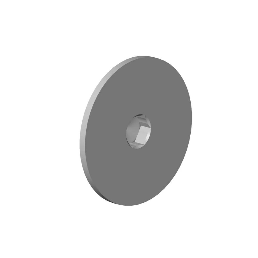 Afdekplaat 39,5x7mm Champagne gebors. (22kt Goud)