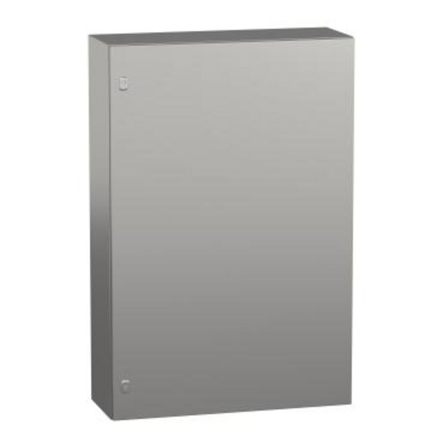 Kast Volle deur 1200x800x300mm RVS 304L Scotch B Spacial S3X