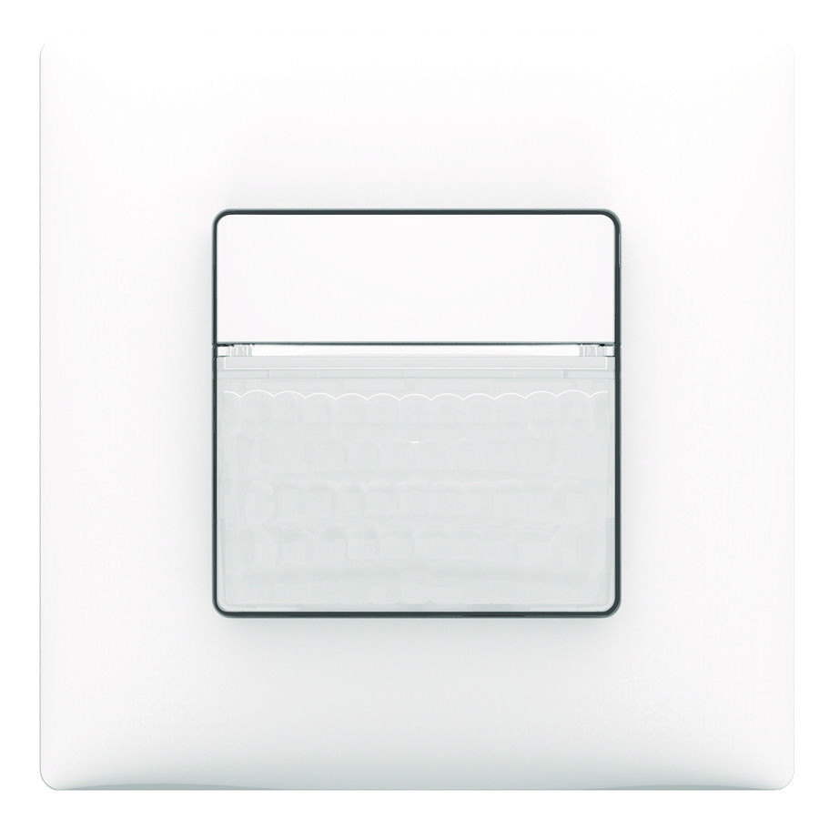 Aanwezigheidsmelder inbouw wandmont 4 kanaals 14x17m wit KNX