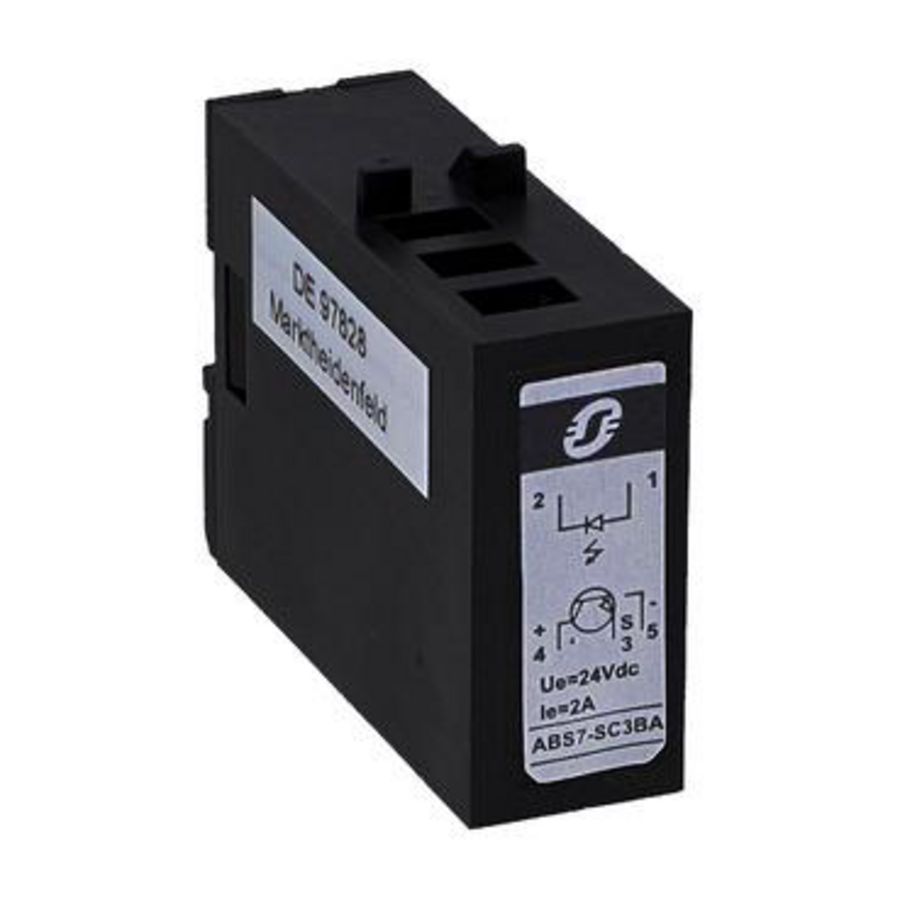 Solid state relais 12,5mm Uitgang 24V D Advantys VVE=4