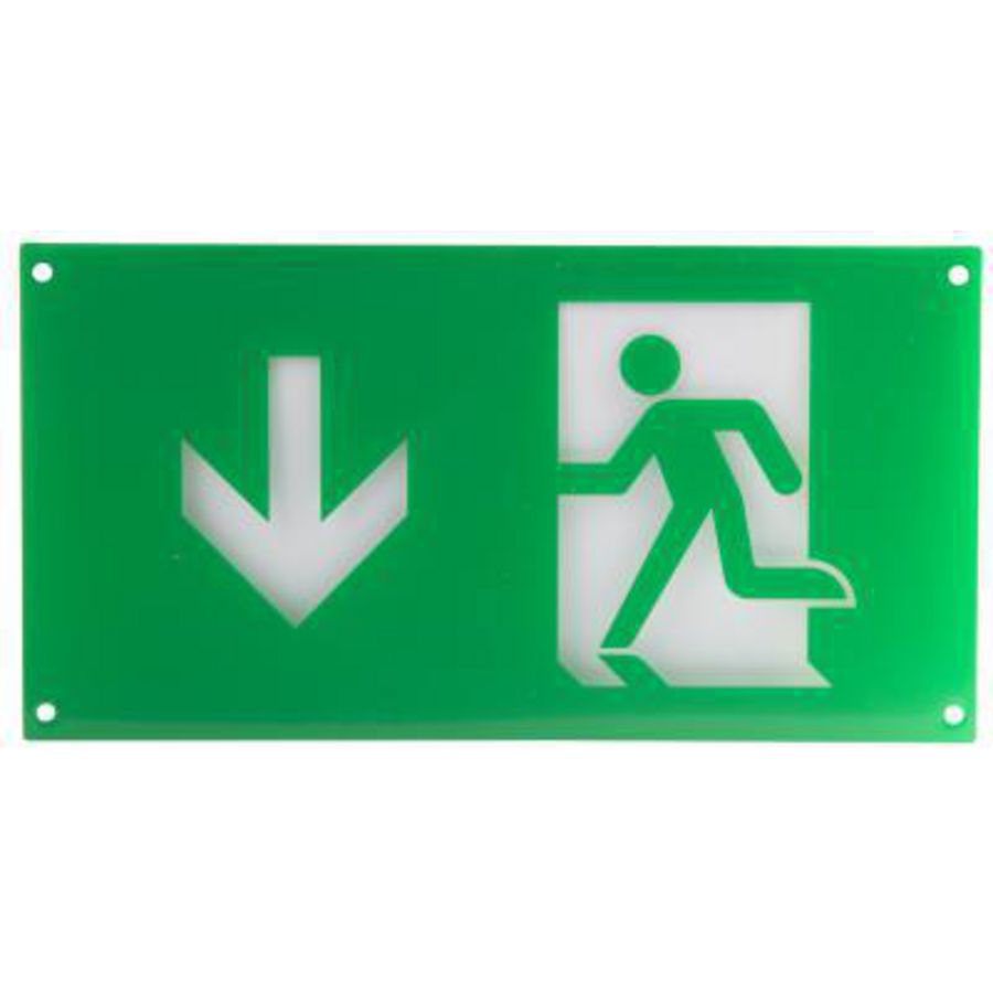 Pictogram TEMPUS pijl beneden tbv MM11050 MM11144