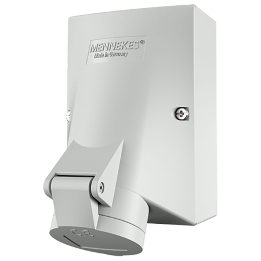 Wandcontactdoos 16A 3-polig  12H 50V IP44 585