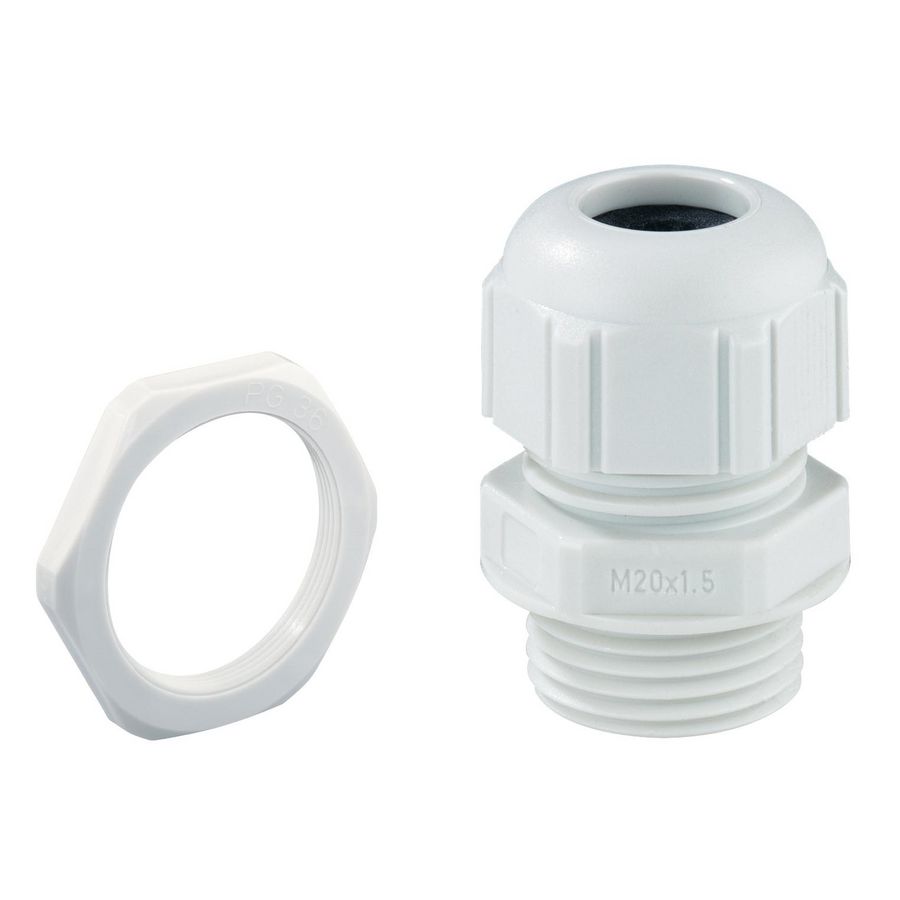 Kabelwartel M12 lichtgrijs IP68 22741201