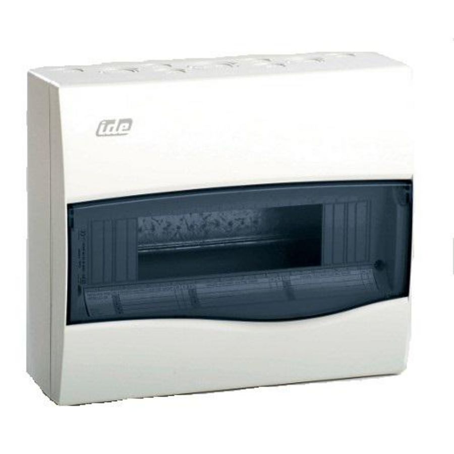 Kast 8 module 2 groepen 1xRCD/2MCB ETI-12S