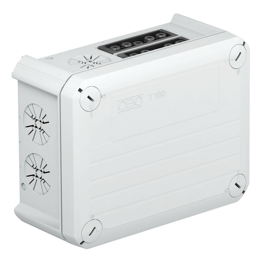 Kabeldoos wieland 4z5p 150x116x67 polypr li.grijs RAL 7035