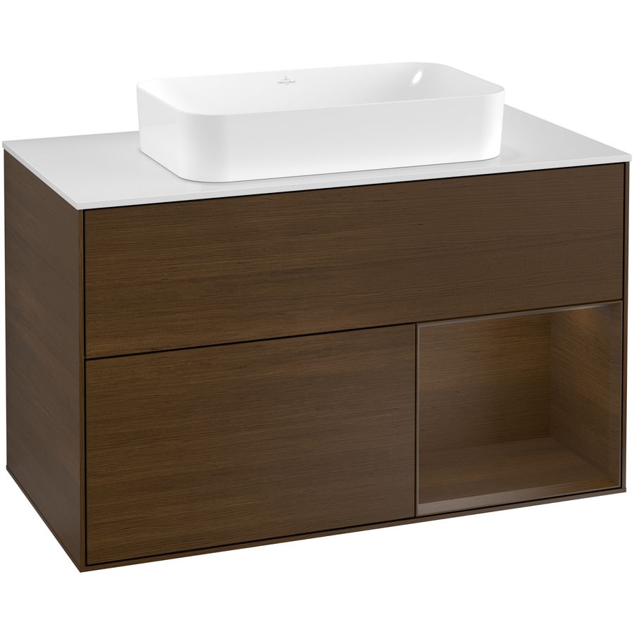Wastafelonderkast Finion 1000x603x501mm W.Veneer G251GNGN