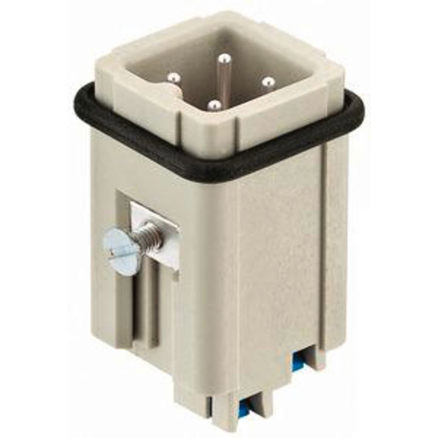 Contactblok Han 3A male insert with Quick-Lock VVE=10