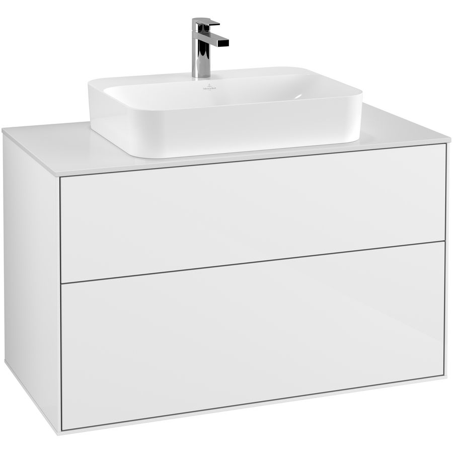Wastafelonderkast Finion 1000x603x501mm G.White.L G35100GF