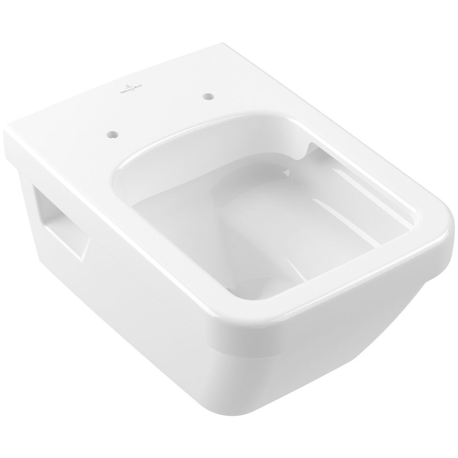 Wandcloset diepspoel Architectura rimless 370x530mm 5685R0T2 wit Alpin AntiBac CeramicPlus (excl. zitting)