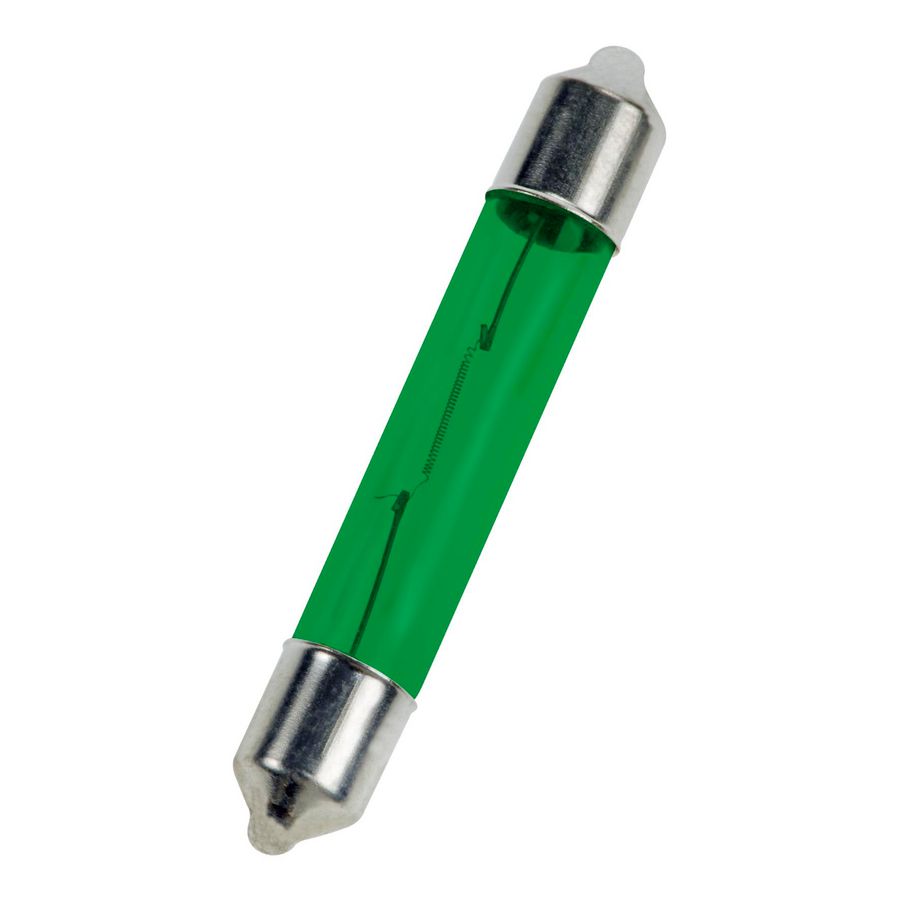 Signaleringslamp S6 Festoon 6X39 24V 3W groen VVE=10