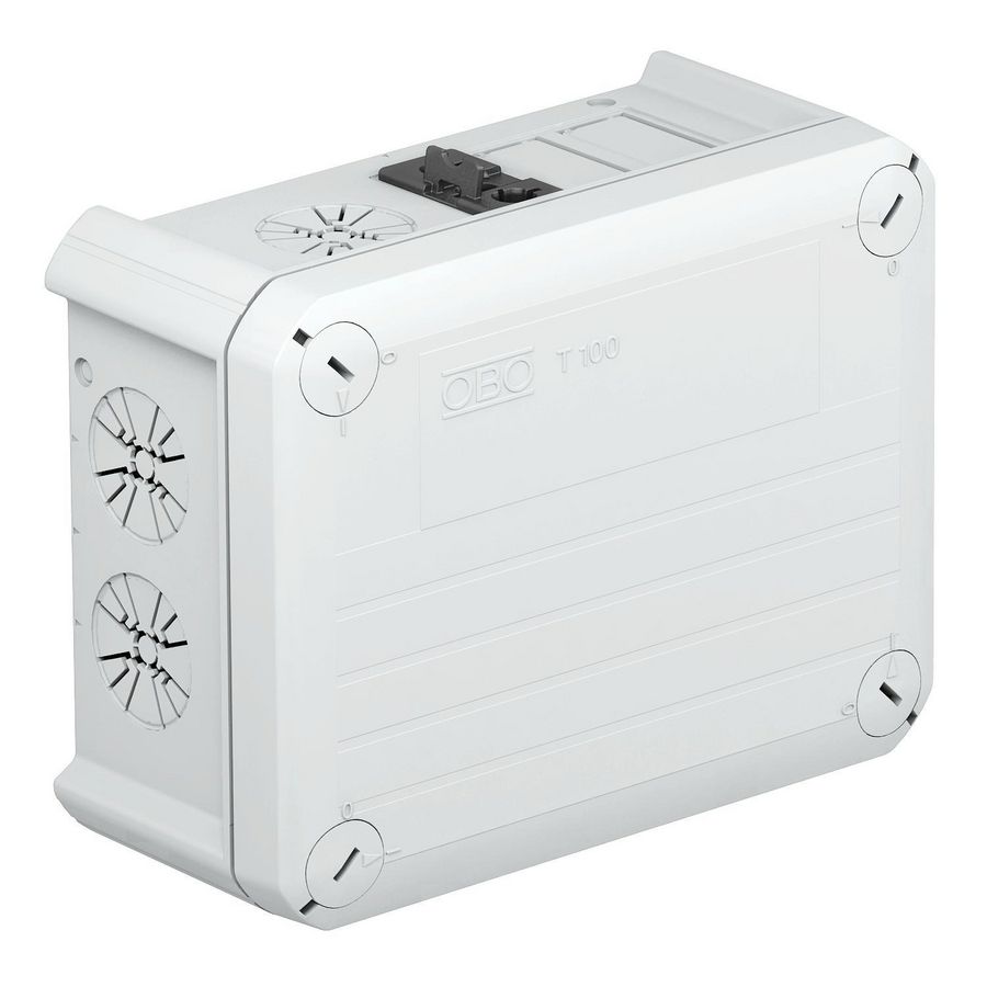 Kabeldoos wieland 1z4p+3b3p 150x116x67 polypr. li.grijs