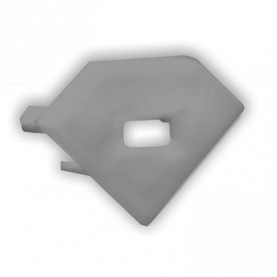 Eindkap E97 voor profiel PO23n met kabeldoorvoer