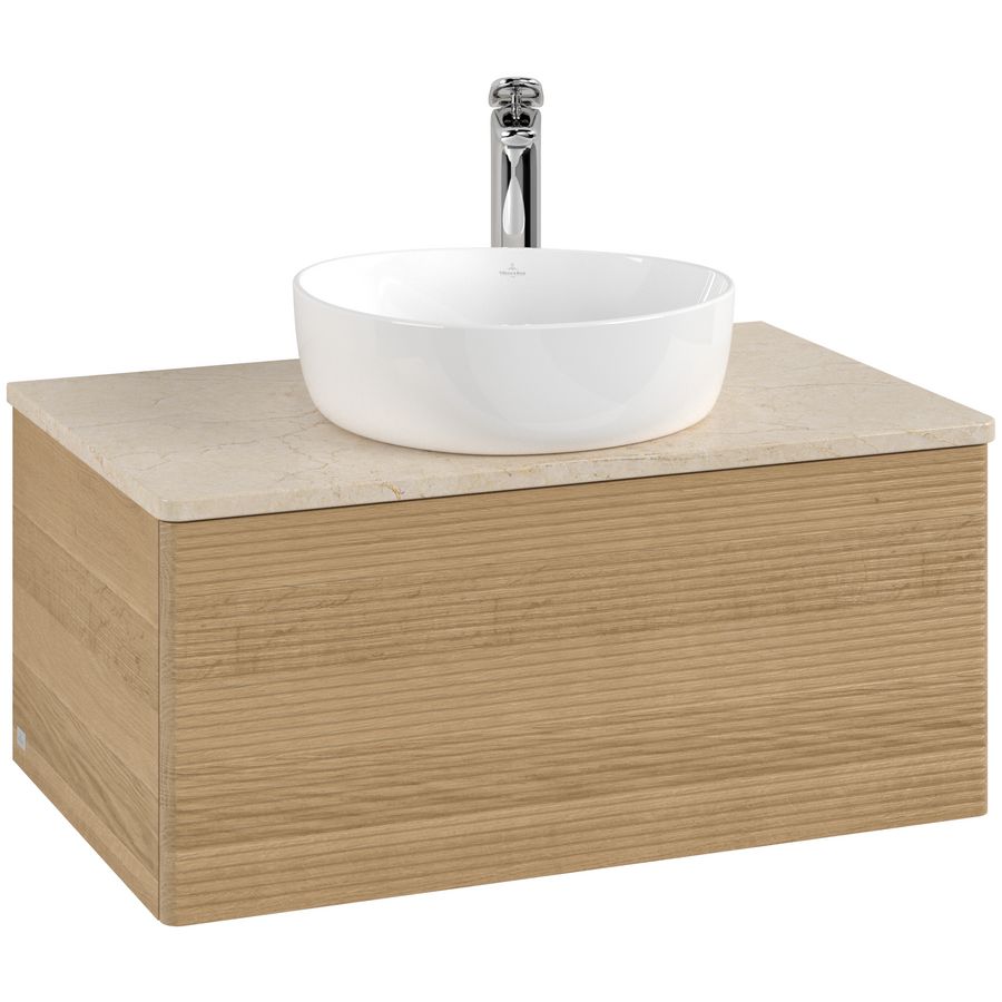 Wastafelonderkast Antao 800x360x500mm Honey Oak K30153HN
