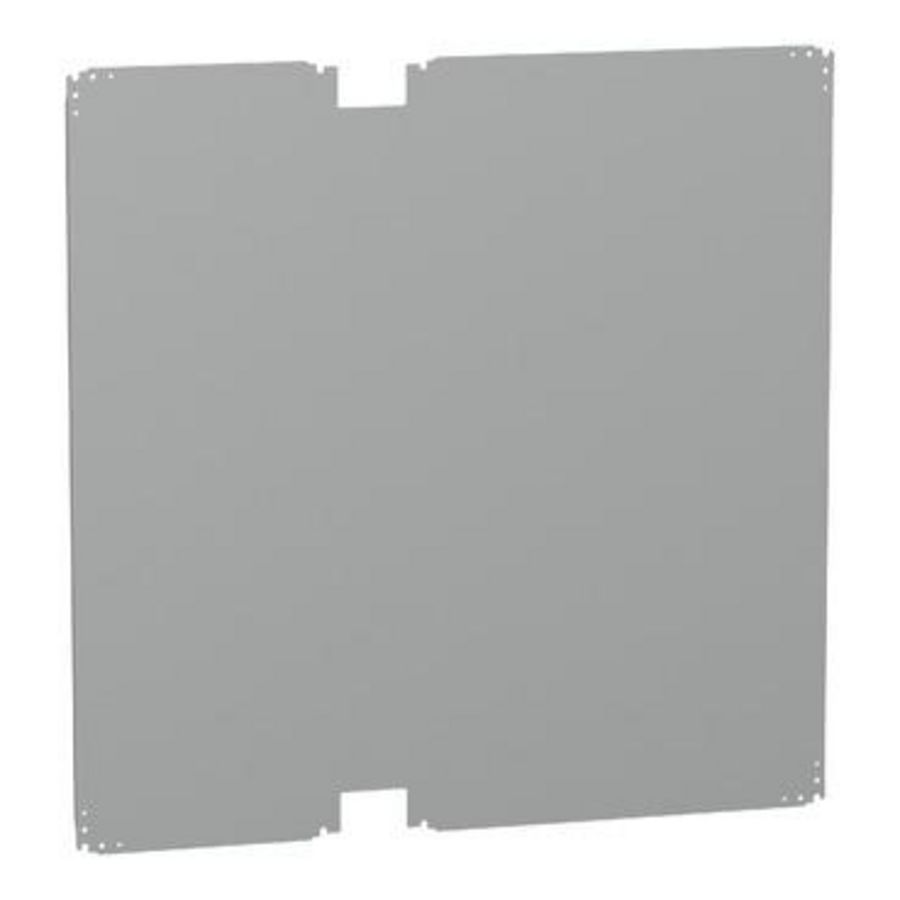Montageplaat PLA behuizing 1250x1250mm Gegalvaniseerd staal