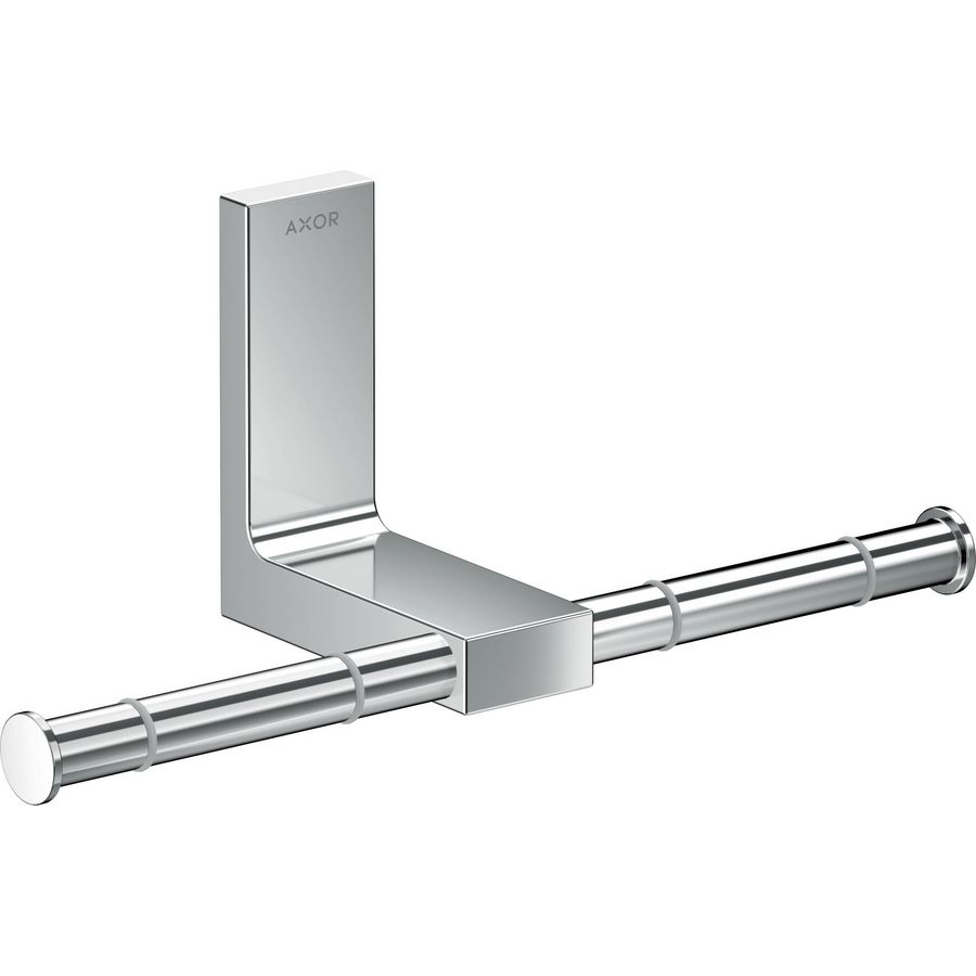 AXOR Universal Rectangular dubbele closetrolhouder chroom
