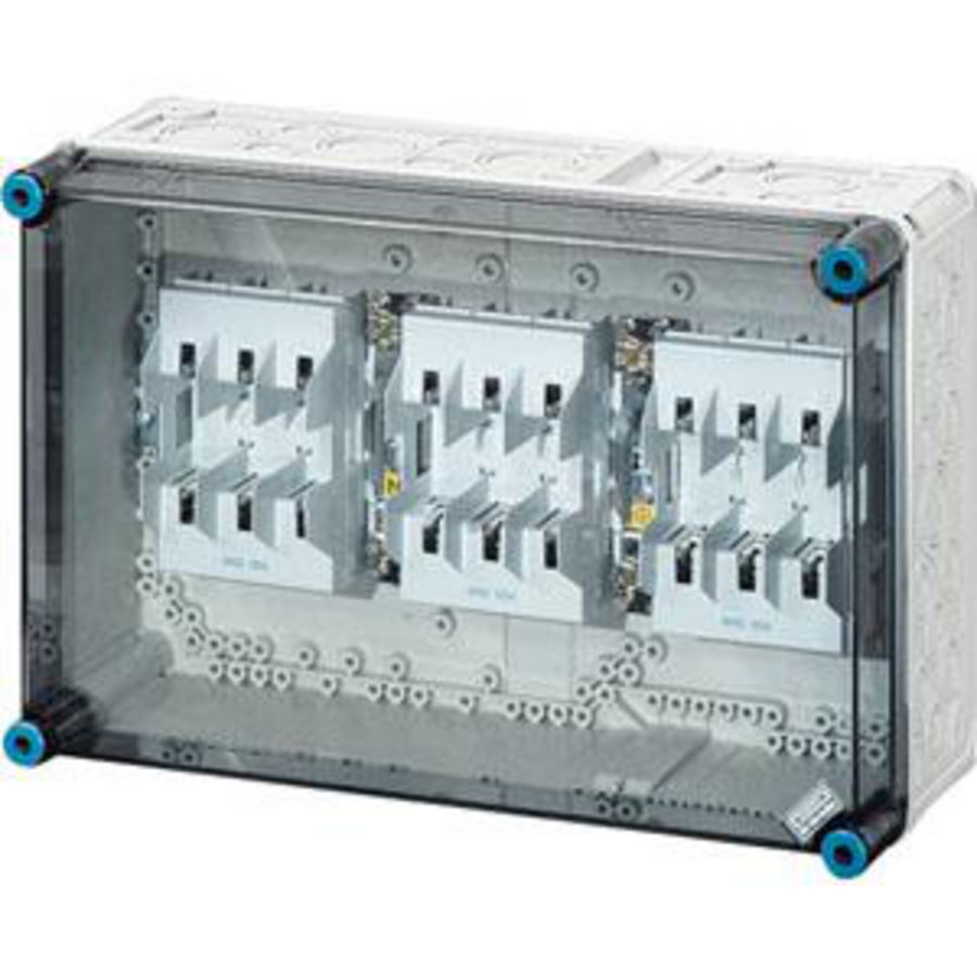 Mi Zekeringkast 3x160A NH00 3p BM3 450x300mm +PE/Nul klem