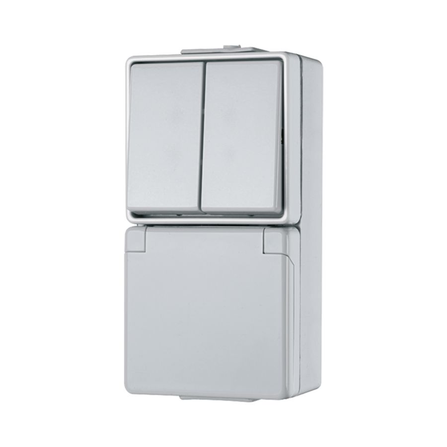 Combinatie serie WG600 wit met R/A