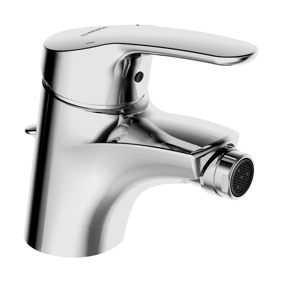 Mix bidetmengkraan uitl. met waste sprong 113mm 3/8flex