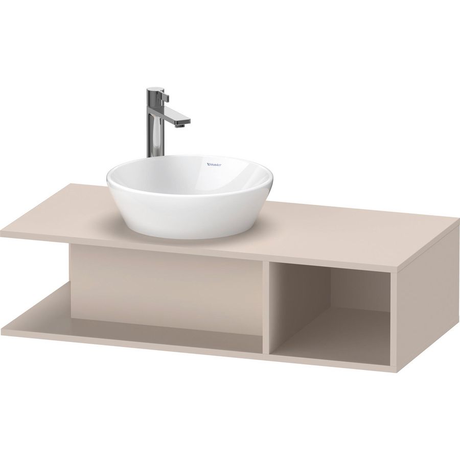 D-Neo Cons. Wastafelonderbouw taupe mat 1000x480x260mm LI