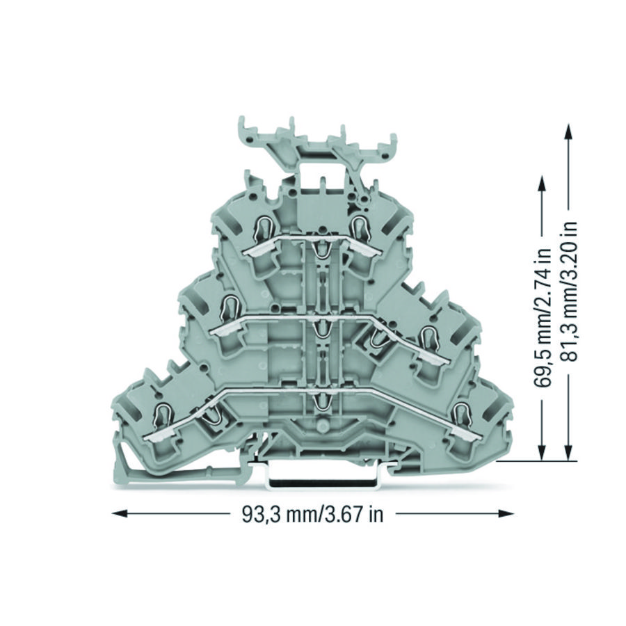 3-etageklem Rijg-/rijg-/rijgklem L/L/L 2002-3231 VVE=50