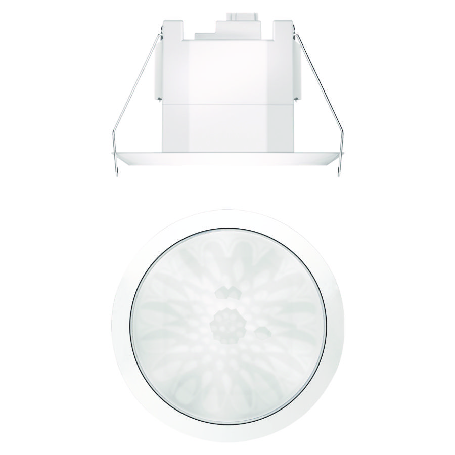 Aanwezigheidsmelder voor plafondmontage wit KNX