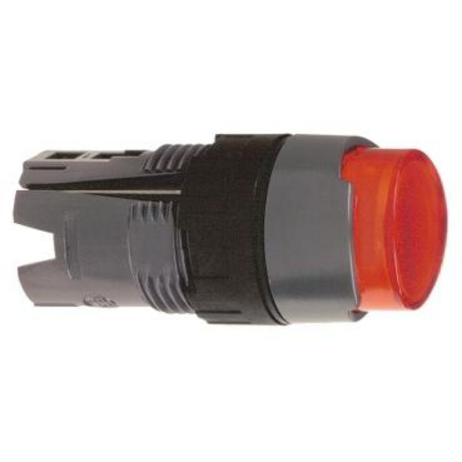 Kop voor verlichte drukknop Ø16mm Rood