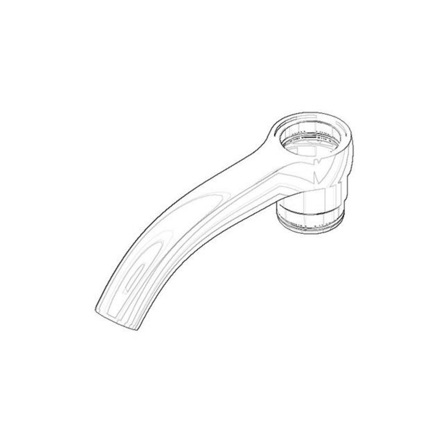 Lichaam 217x64x55mm chr