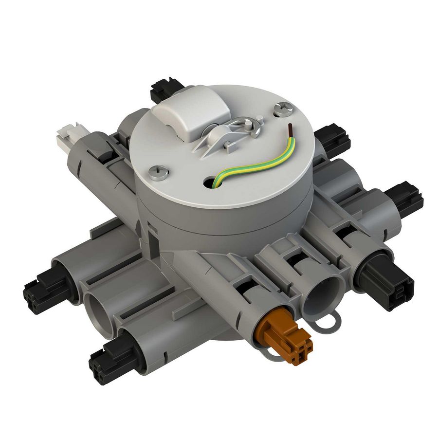 Stekerbare centraaldoos serieschakeling CHS75-S5