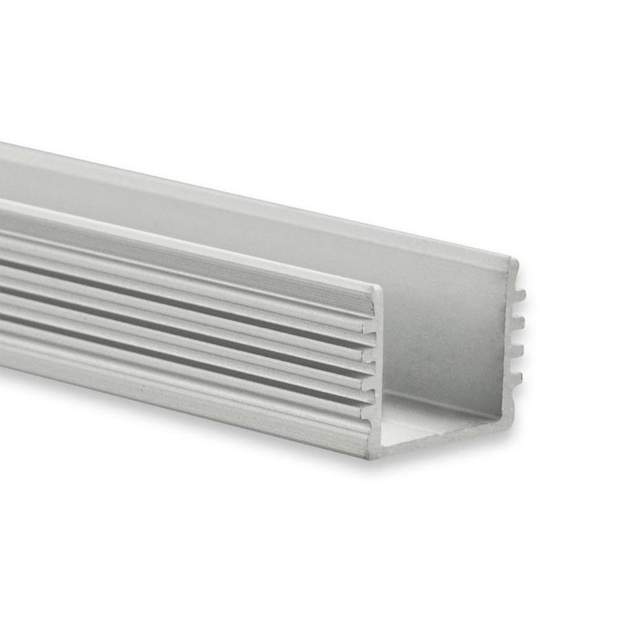 LED profiel PL5 L=2mtr. hoog LED strips max. 12mm