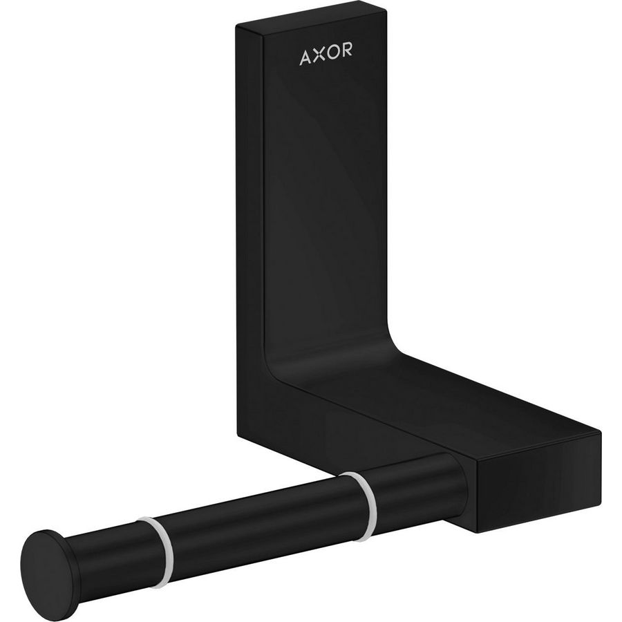 AXOR Universal Rectangular closetrolhouder mat zwart