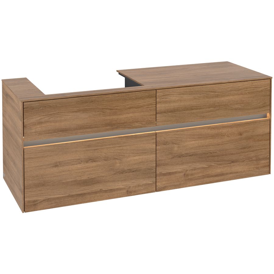 Collaro Wastafelonderkast 1400x548x500mm C085B0RH