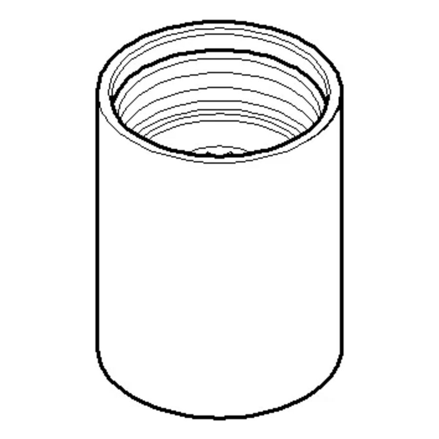 Aansluiting 25x32mm chr