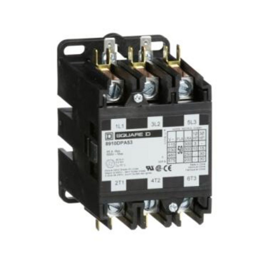 Contactor Type DPA 50A 3M 24V AC 50/60Hz