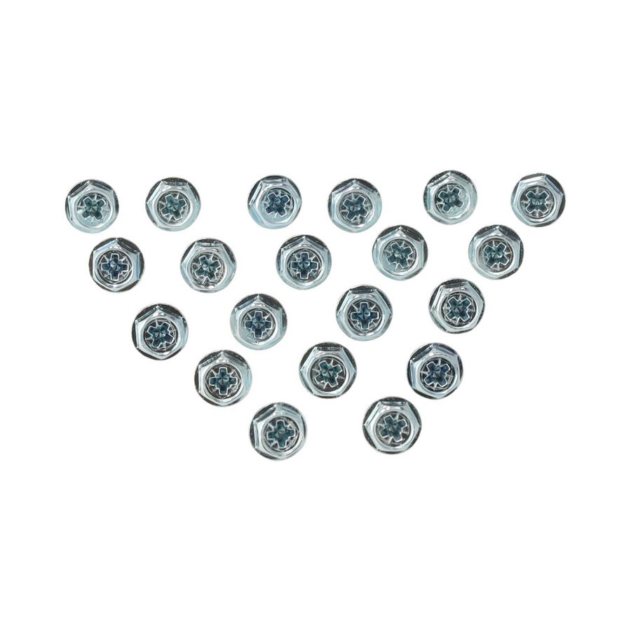 Set a 20st. Schroef DIN933 M5x8 S59578