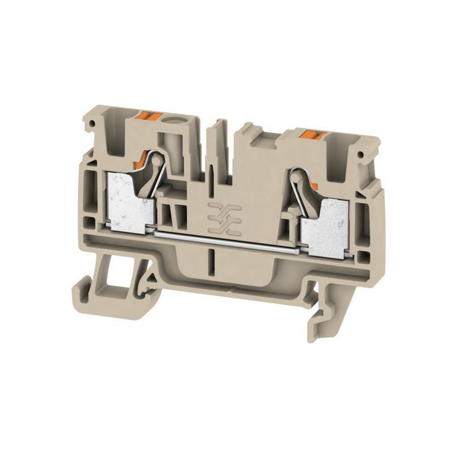 Doorvoerklem d.beige 4mm2 32 A 800 2051180000 VVE=100
