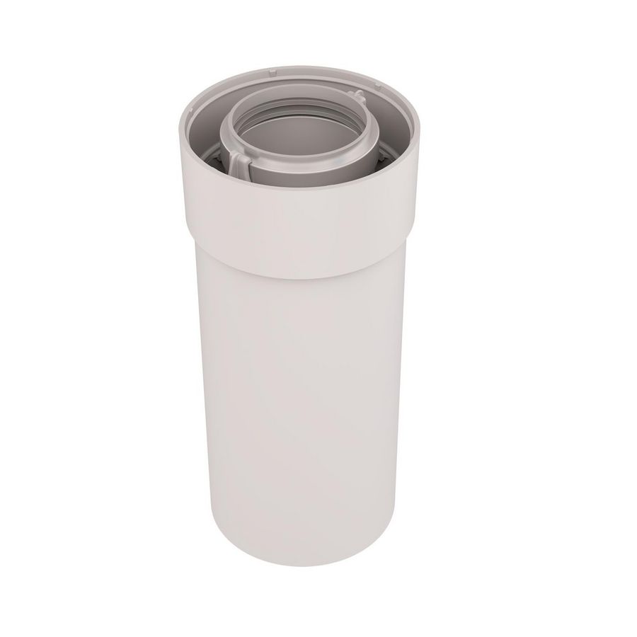 PROMO Verlengpijp UbiFit concentrisch Push-Fit PP 60/100 250mm (0229311)