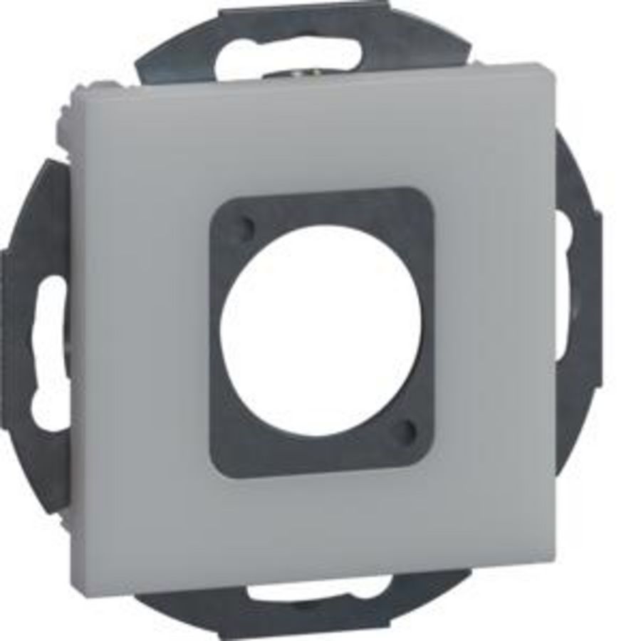 Draagplaat 1V multimedia D-Size Flange 23,6 alu