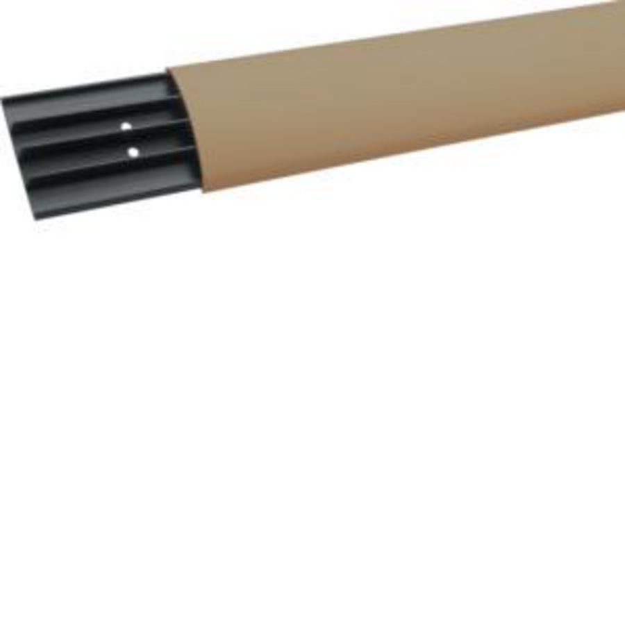Vloerkanaal deksel 18x75mm l=2 m beige VVE=2