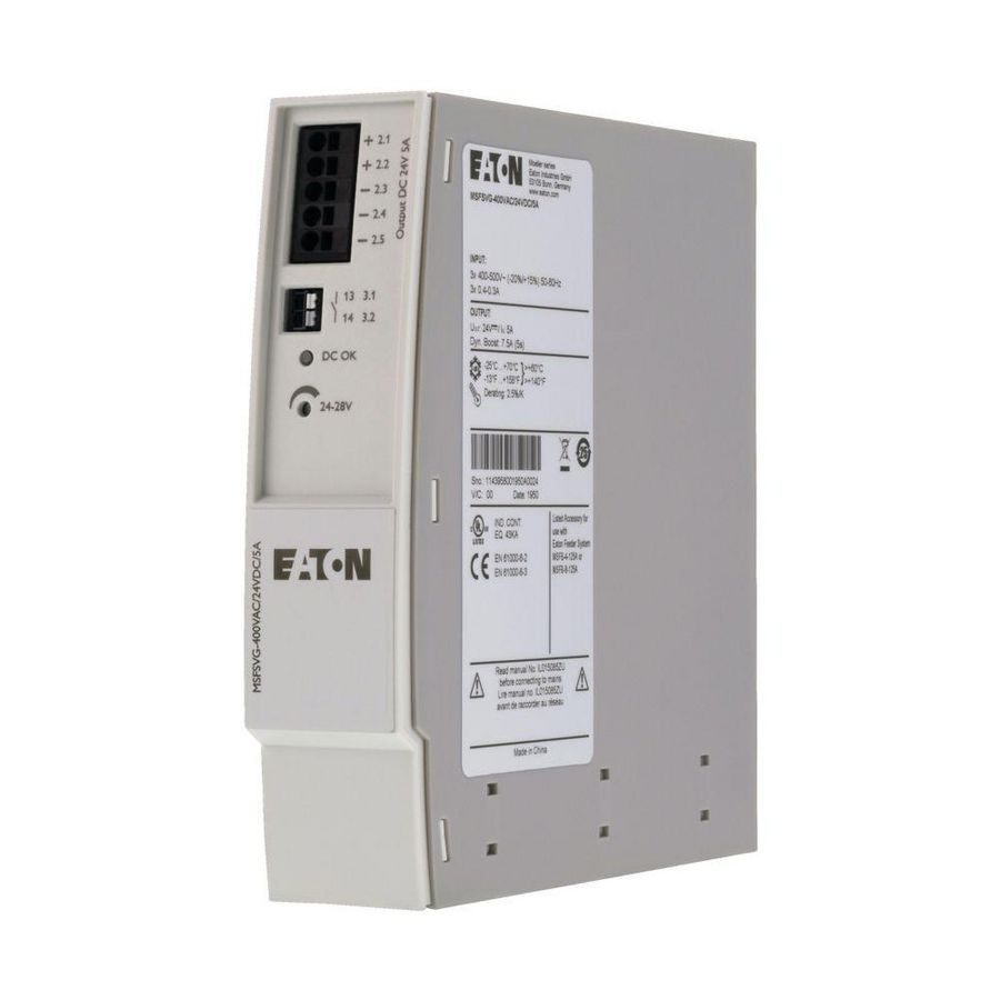 MSFS voedingsmodule 3 400-500V AC 24V DC ( 1 %) 5A