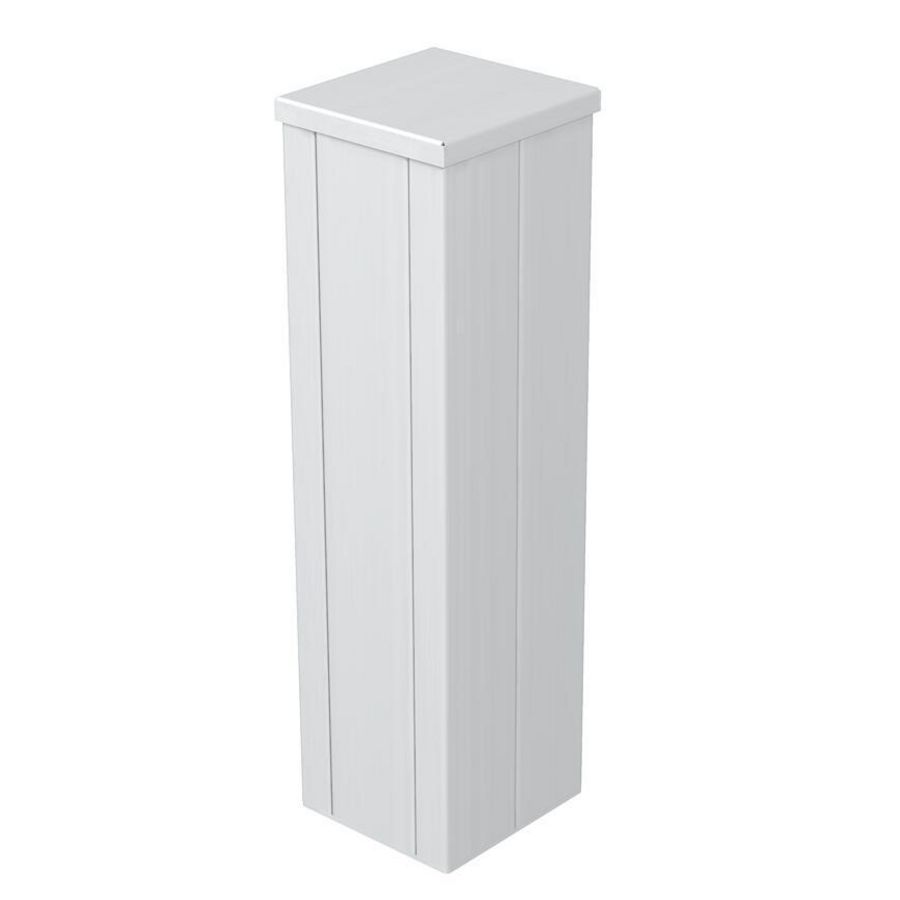 Mediazuil vloer 500x130x140 Aluminium eloxiert