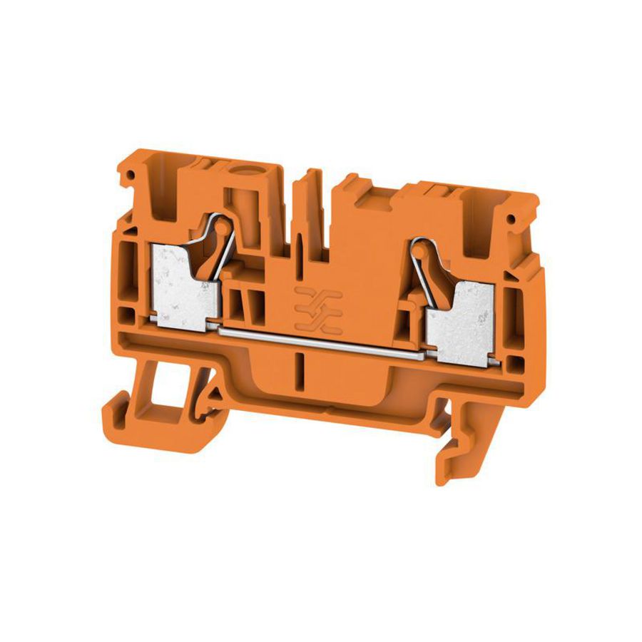 Doorvoerklem oranje 4mm2 32 A 800 V 2051230000 VVE=100