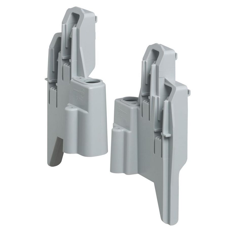 Set a 2st. Houders dubbel voor klemmenblok