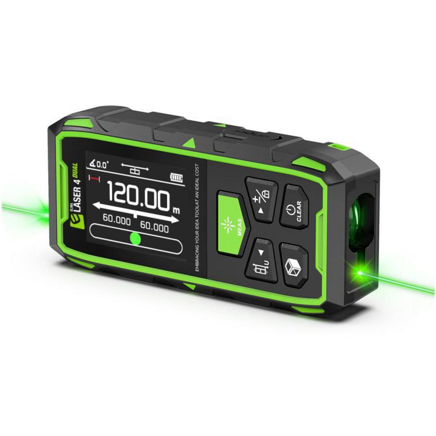 Laser 4 dubbele afstandsmeter 2x 60 meter
