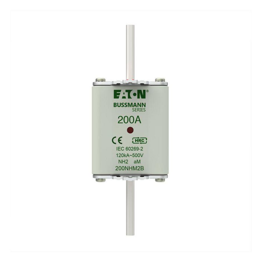 Zekering laagsp. 200A AC 500V NH2 aM dubbele melder VVE=3